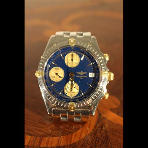 breitling chronomat or et acier prix